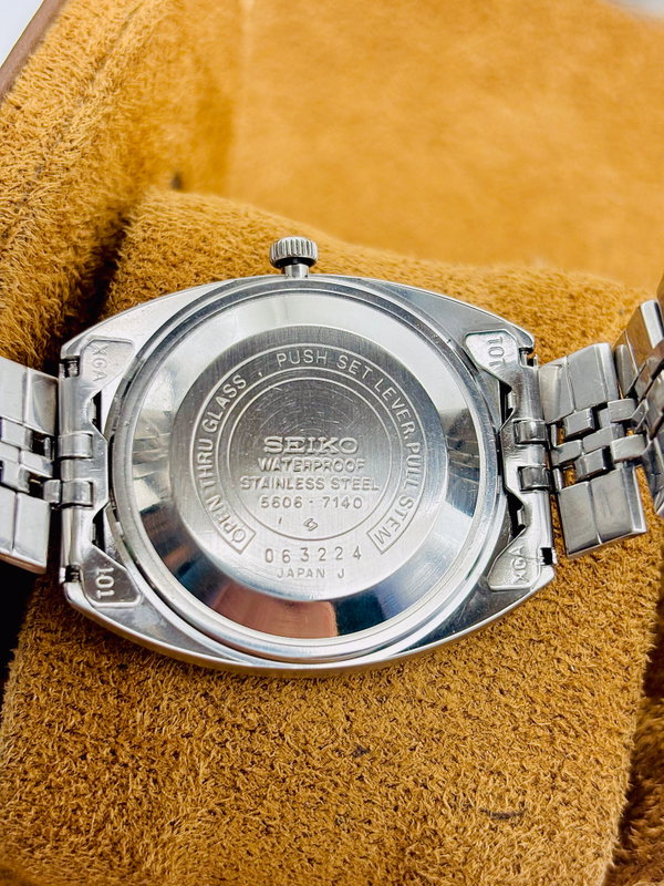 Seiko Seiko - Lord Matic 静銀 (Seigin) – Silent Silver - No reserve price - 5606-7140 - Men - 1970 vintage watch - image 14