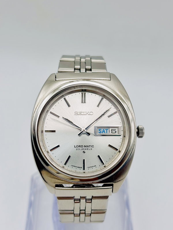 Seiko Seiko - Lord Matic 静銀 (Seigin) – Silent Silver - No reserve price - 5606-7140 - Men - 1970 vintage watch - image 15