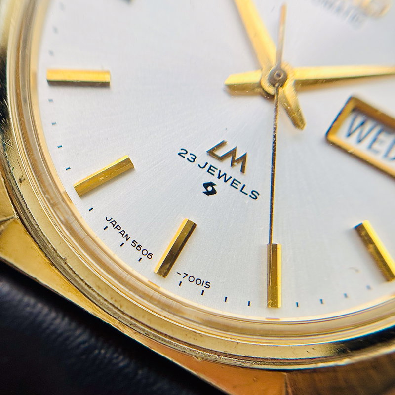 Seiko Seiko - Lord Matic 金閃 (Kinsen) – Golden Flash - No reserve price - 5606-7000 - Men - 1972 vintage watch - image 7