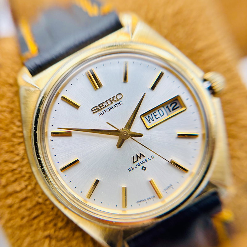 Seiko Seiko - Lord Matic 金閃 (Kinsen) – Golden Flash - No reserve price - 5606-7000 - Men - 1972 vintage watch - image 13