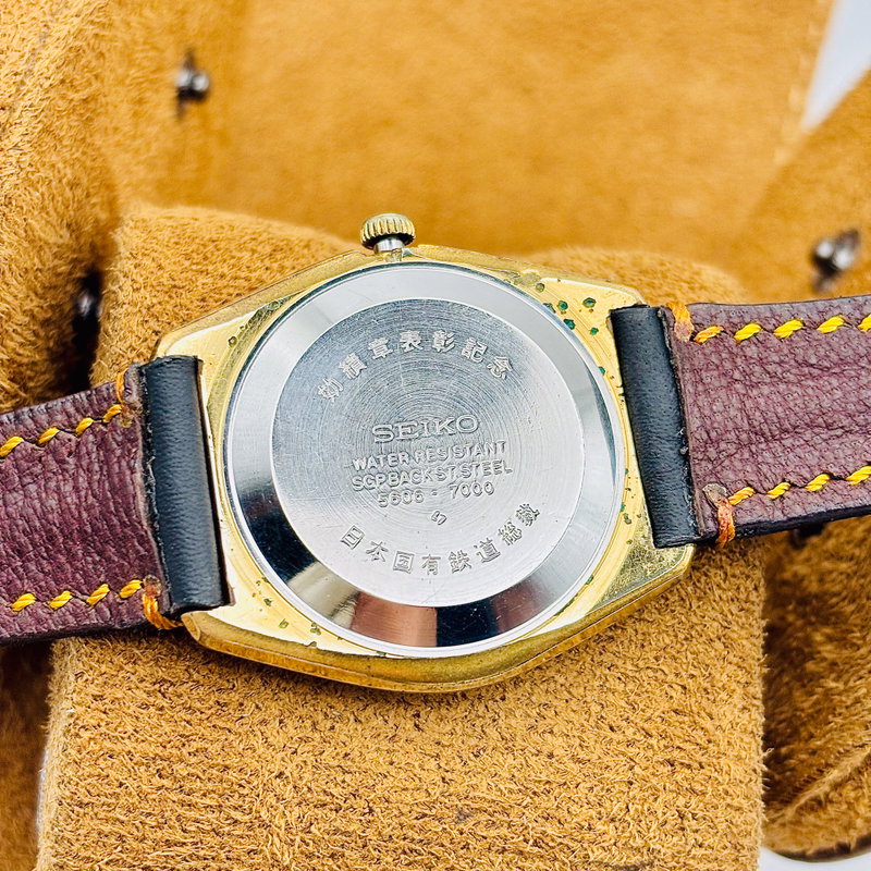 Seiko Seiko - Lord Matic 金閃 (Kinsen) – Golden Flash - No reserve price - 5606-7000 - Men - 1972 vintage watch - image 16