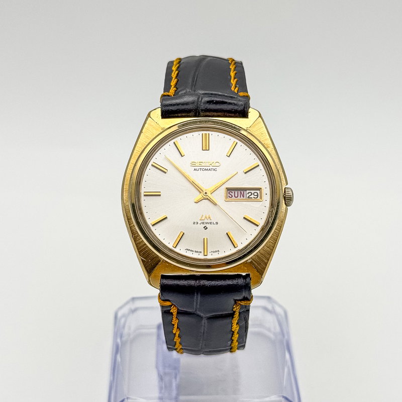 Seiko Seiko - Lord Matic 金礼 (Kinrei) – Golden Courtesy - No reserve price - 5606-7000 - Men - 1969 vintage watch - image 1