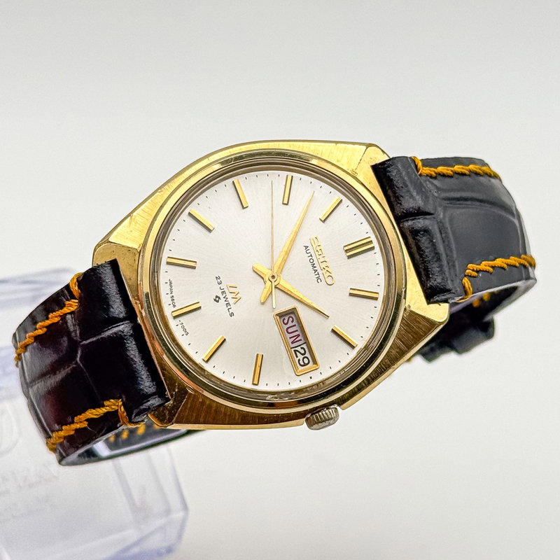 Seiko Seiko - Lord Matic 金礼 (Kinrei) – Golden Courtesy - No reserve price - 5606-7000 - Men - 1969 vintage watch - image 9