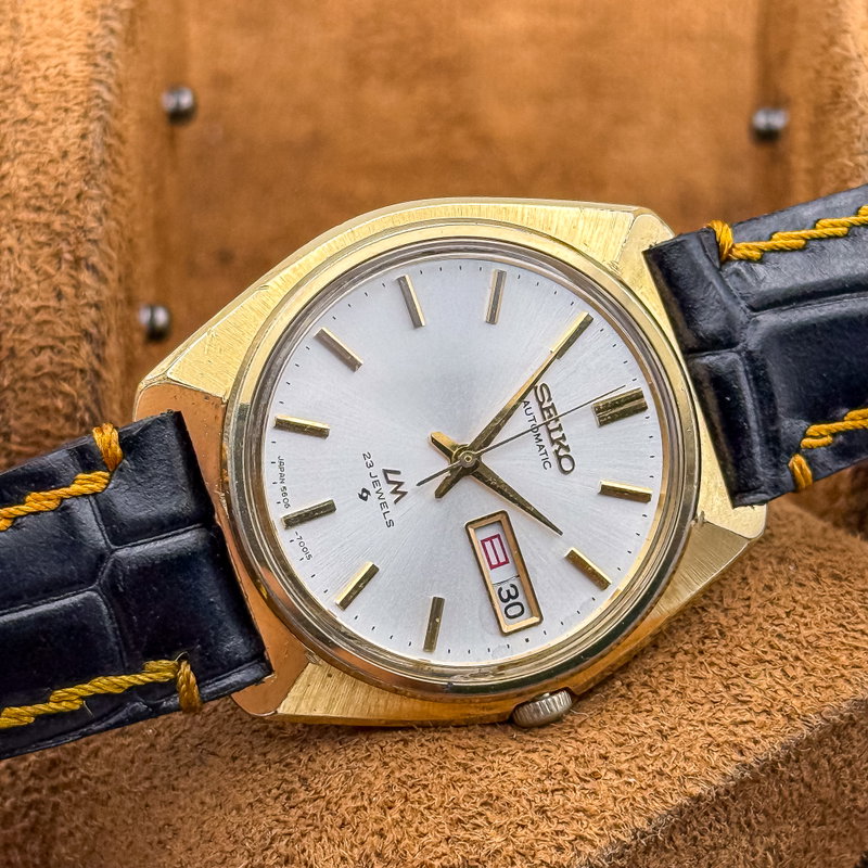 Seiko Seiko - Lord Matic 金礼 (Kinrei) – Golden Courtesy - No reserve price - 5606-7000 - Men - 1969 vintage watch - image 22