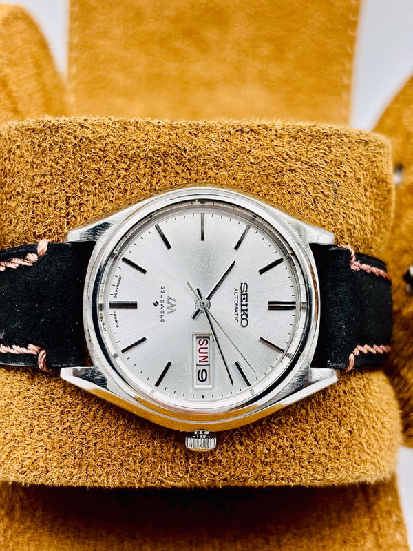 Seiko Seiko - Lord Matic 銀写 (Ginsha) – Silver Impression - No reserve price - 5606-8031 - Men - 1975 vintage watch - image 3