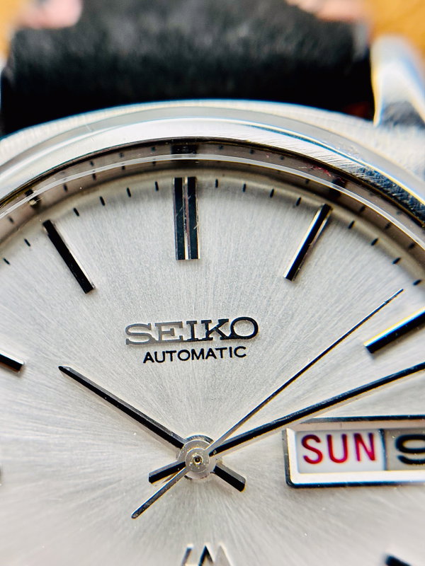 Seiko Seiko - Lord Matic 銀写 (Ginsha) – Silver Impression - No reserve price - 5606-8031 - Men - 1975 vintage watch - image 5