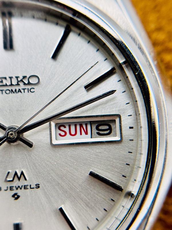 Seiko Seiko - Lord Matic 銀写 (Ginsha) – Silver Impression - No reserve price - 5606-8031 - Men - 1975 vintage watch - image 6