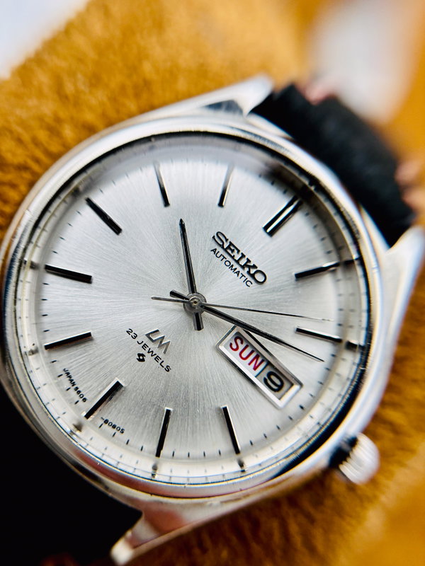 Seiko Seiko - Lord Matic 銀写 (Ginsha) – Silver Impression - No reserve price - 5606-8031 - Men - 1975 vintage watch - image 9