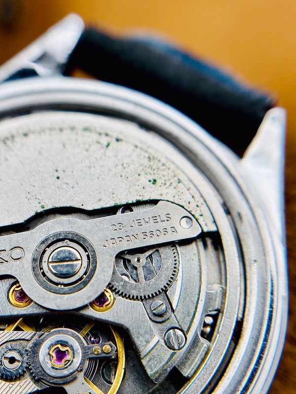 Seiko Seiko - Lord Matic 銀写 (Ginsha) – Silver Impression - No reserve price - 5606-8031 - Men - 1975 vintage watch - image 14