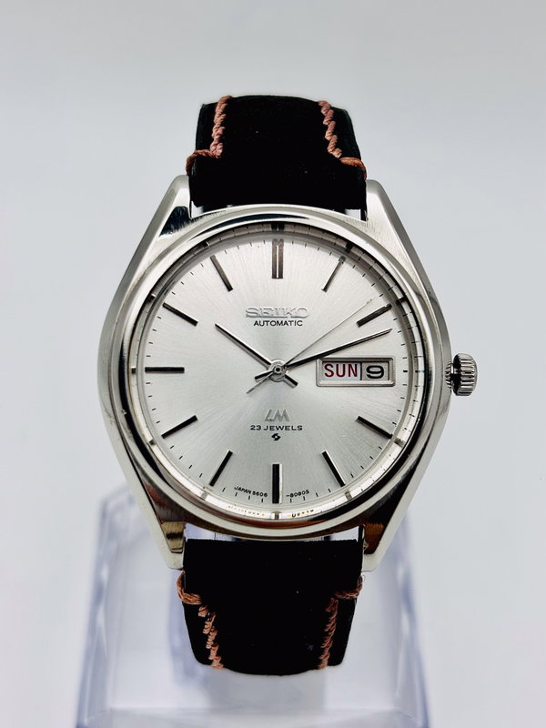 Seiko Seiko - Lord Matic 銀写 (Ginsha) – Silver Impression - No reserve price - 5606-8031 - Men - 1975 vintage watch - image 18