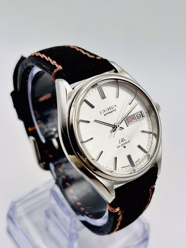 Seiko Seiko - Lord Matic 銀写 (Ginsha) – Silver Impression - No reserve price - 5606-8031 - Men - 1975 vintage watch - image 25