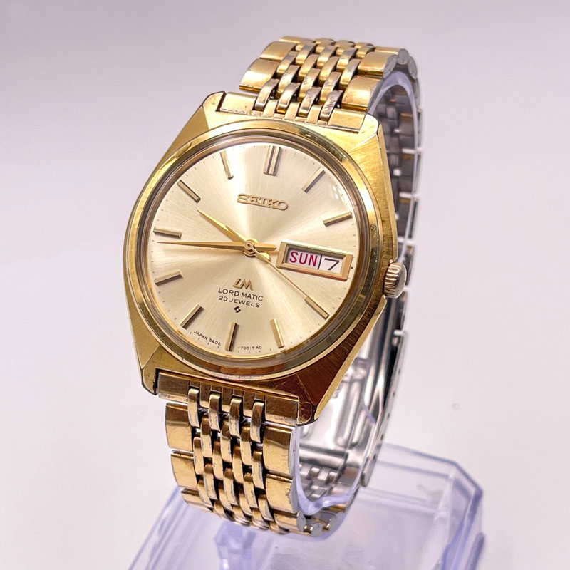 Seiko Seiko - Lord Matic 幽夢 (Yūmu) – Faint Dream - No reserve price - 5606-7000 - Men - 1971 vintage watch - image 1