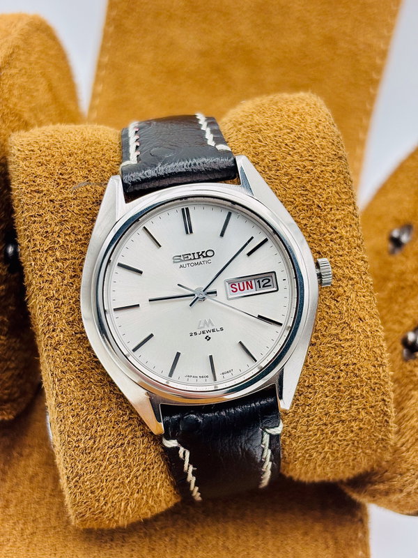 Seiko Seiko - Lord Matic 月帝 (Gekitei) – Moon Emperor - No reserve price - 5606-8031 - Men - 1975 vintage watch - image 1