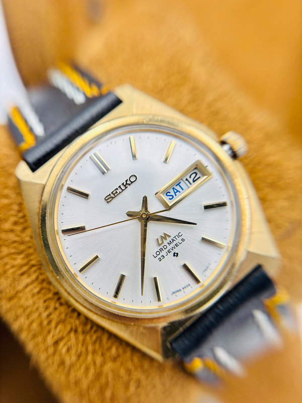 Seiko Seiko - Lord Matic 金映 (Kin’ei) – Reflected Gold - No reserve price - 5606-7000 - Men - 1970-1979 vintage watch - image 10