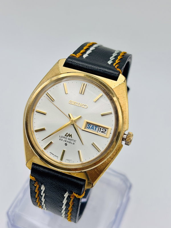 Seiko Seiko - Lord Matic 金映 (Kin’ei) – Reflected Gold - No reserve price - 5606-7000 - Men - 1970-1979 vintage watch - image 15