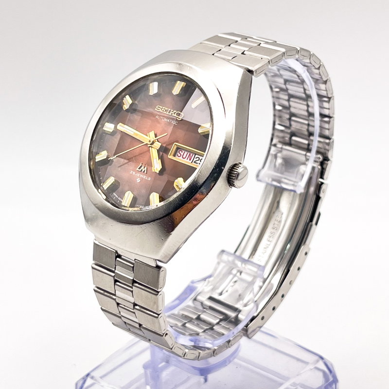 Seiko Seiko - Lord Matic "Gradient Brown Sunburst" 根影 (Konei) – Root Shadow - No reserve price - 5606-7360 - Men - 1975 vintage watch - image 5