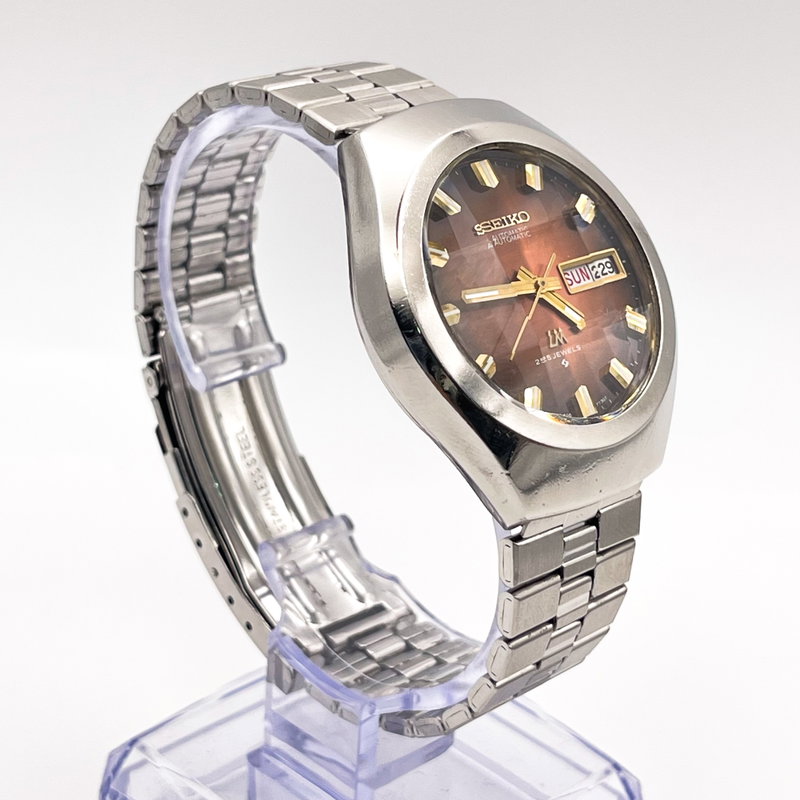 Seiko Seiko - Lord Matic "Gradient Brown Sunburst" 根影 (Konei) – Root Shadow - No reserve price - 5606-7360 - Men - 1975 vintage watch - image 7