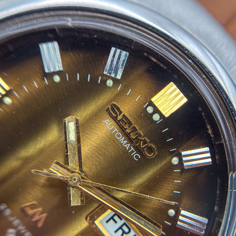 Seiko Seiko - LM "Gradient Golden Sunburst" 貴光 (Kikō) – Noble Light - No reserve price - 5606-7300 - Men - 1973 vintage watch - image 16