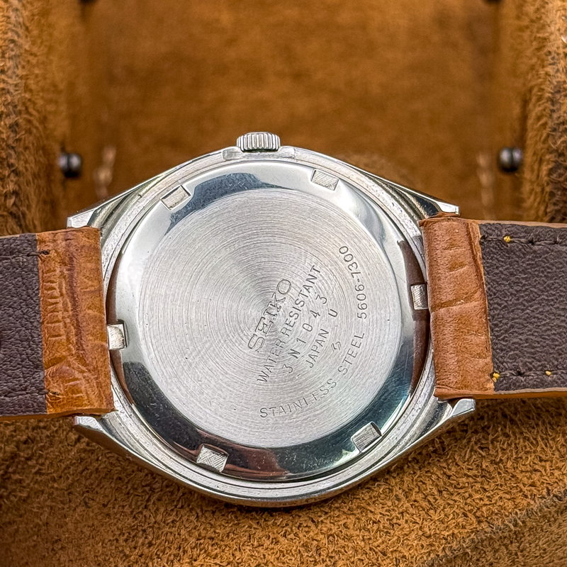 Seiko Seiko - LM "Gradient Golden Sunburst" 貴光 (Kikō) – Noble Light - No reserve price - 5606-7300 - Men - 1973 vintage watch - image 21