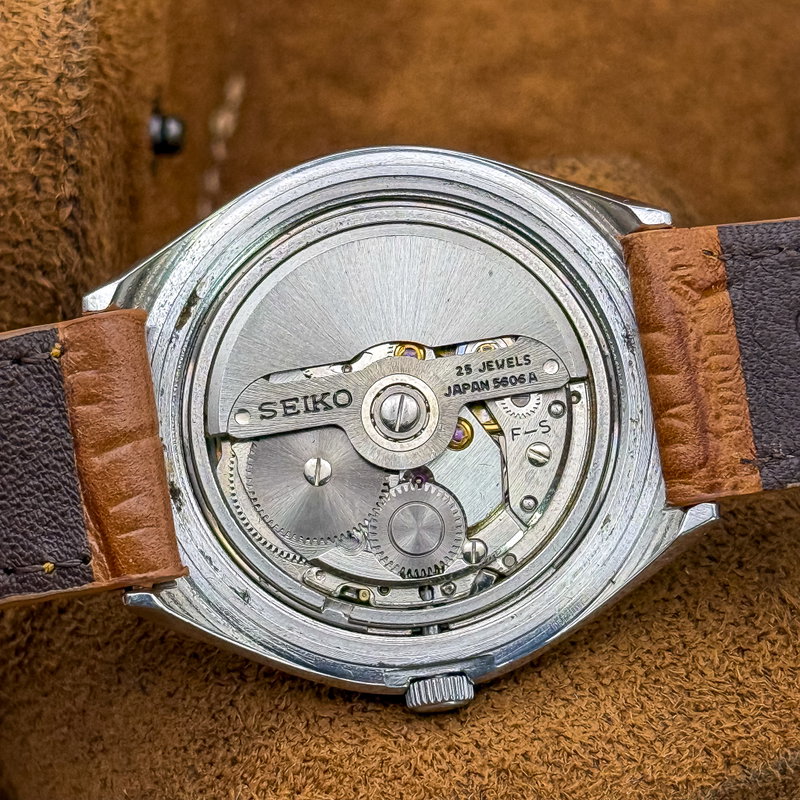 Seiko Seiko - LM "Gradient Golden Sunburst" 貴光 (Kikō) – Noble Light - No reserve price - 5606-7300 - Men - 1973 vintage watch - image 23