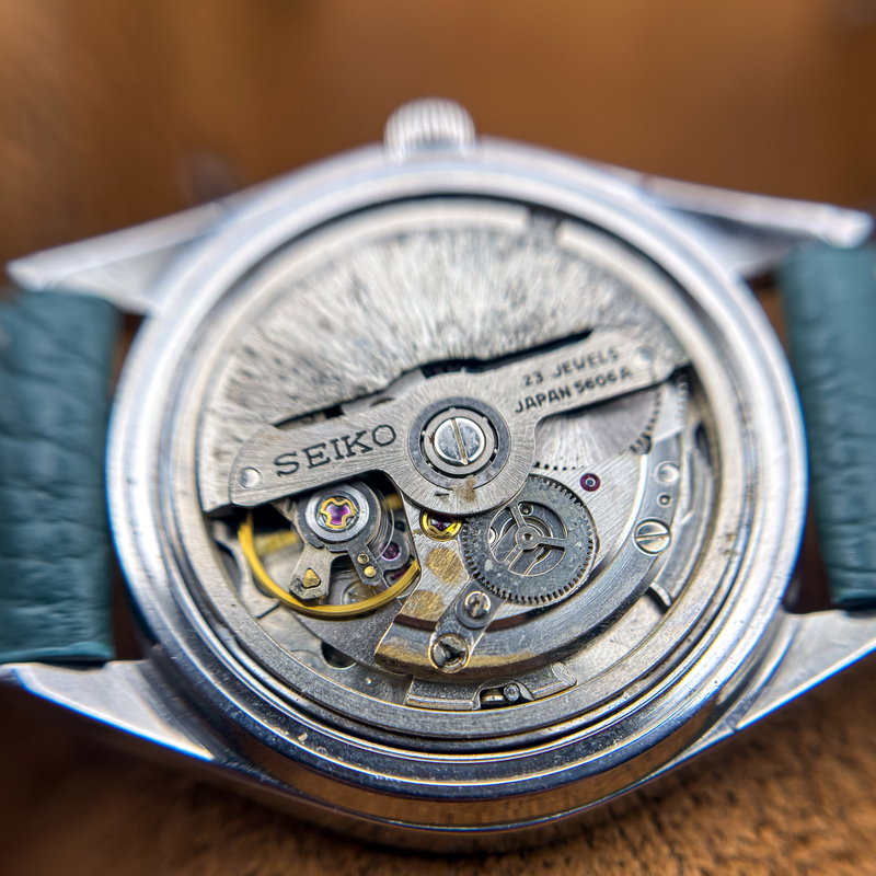Seiko Seiko - Lord Matic "Emerald Sunburst" 耀輪 – Yōrin – Radiant Circle - No reserve price - 5606-7191 - Men - 1973 vintage watch - image 22