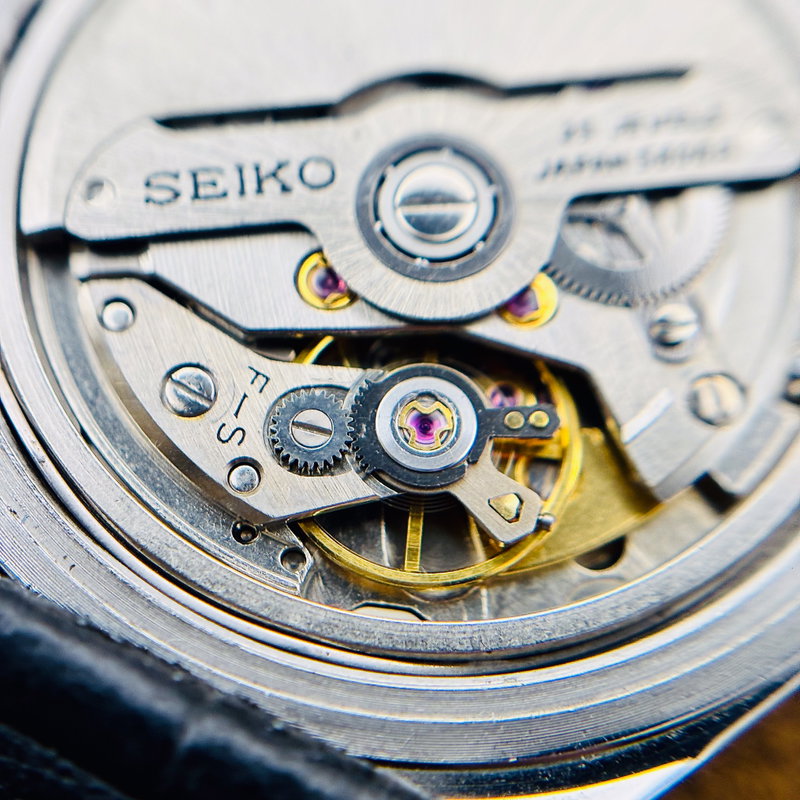 Seiko Seiko - Lord Matic "Gradient Blue Sunburst" 光幻 – Kōgen – Illusory Light - No reserve price - 5606-7190 - Men - 1973 vintage watch - image 15