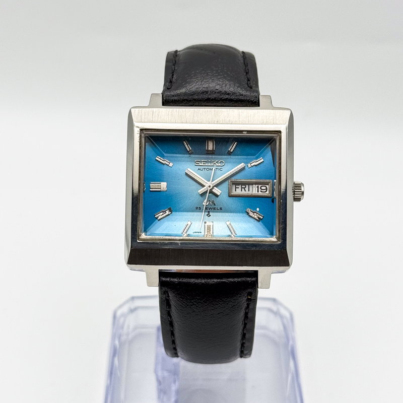 Seiko Seiko - Lord Matic "Vivid Gradient Sunburst Blue" 光輪 (Kōrin) – Halo of Light - No reserve price - 5606-5080 - Men - 1973 vintage watch - image 3