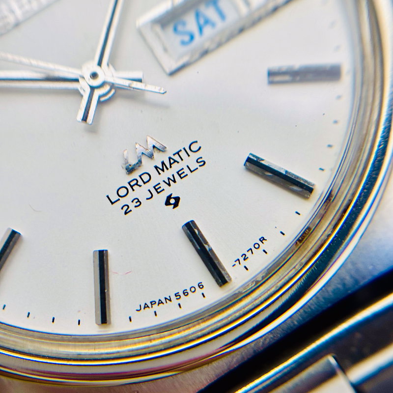 Seiko Seiko - Lord Matic 銀輪 (Ginrin) – Silver Halo - No reserve price - 5606-7130 - Men - 1970 vintage watch - image 9