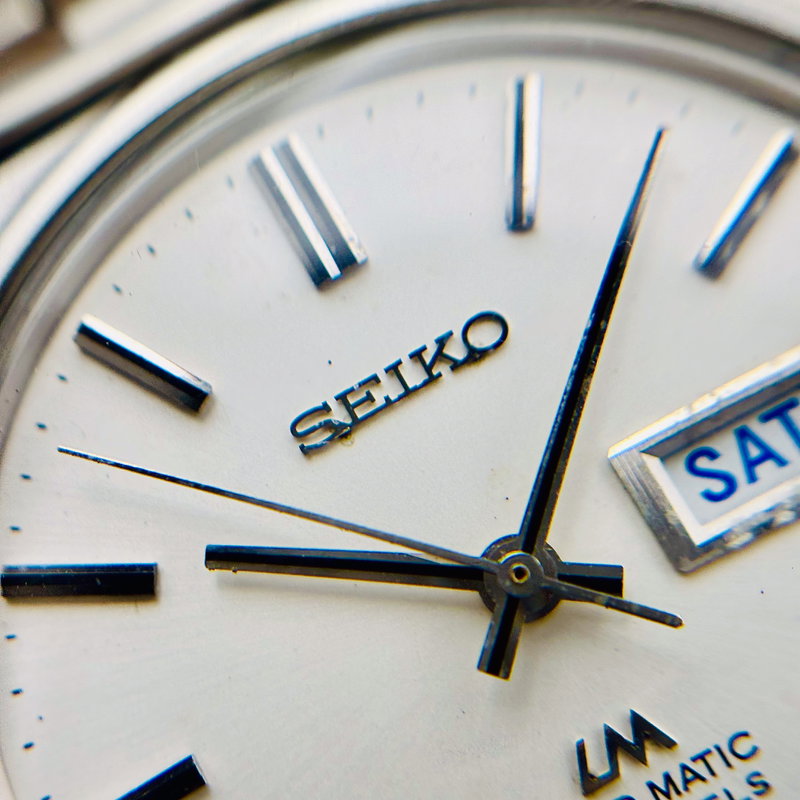 Seiko Seiko - Lord Matic 銀輪 (Ginrin) – Silver Halo - No reserve price - 5606-7130 - Men - 1970 vintage watch - image 10