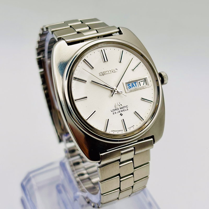 Seiko Seiko - Lord Matic 銀輪 (Ginrin) – Silver Halo - No reserve price - 5606-7130 - Men - 1970 vintage watch - image 24