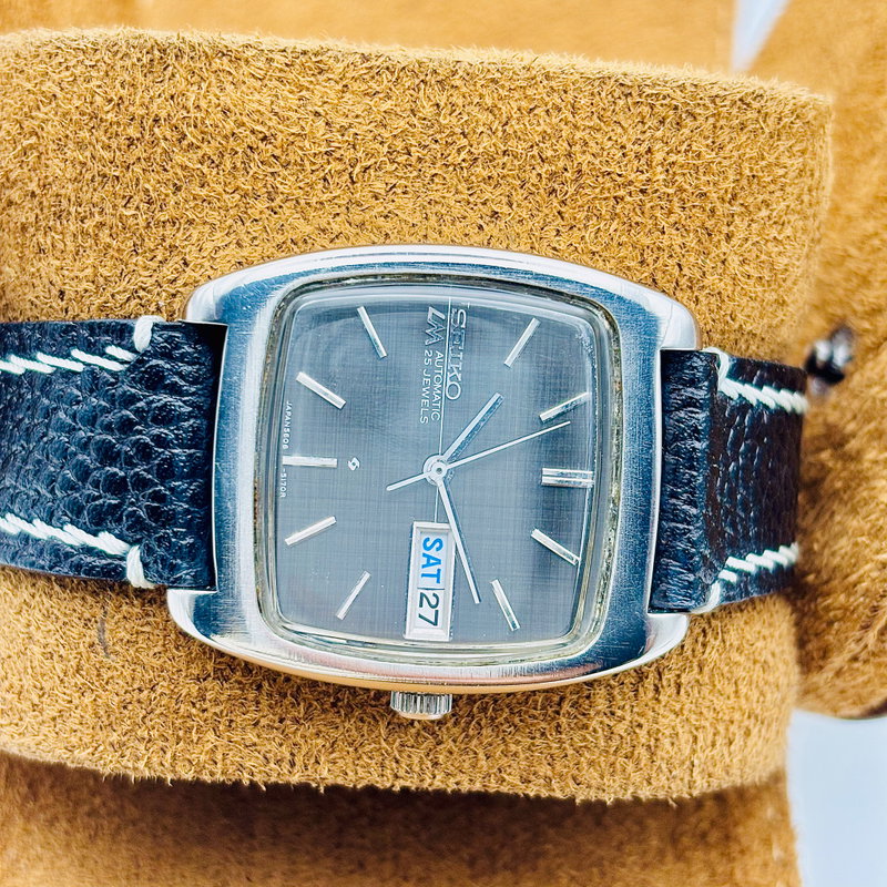 Seiko Seiko - Lord Matic [Noir Graphite] 煙夜 (En’ya) – Smoky Night - No reserve price - 5606-5040 - Men - 1971 vintage watch - image 13