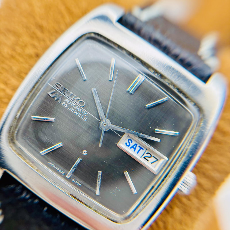 Seiko Seiko - Lord Matic [Noir Graphite] 煙夜 (En’ya) – Smoky Night - No reserve price - 5606-5040 - Men - 1971 vintage watch - image 19