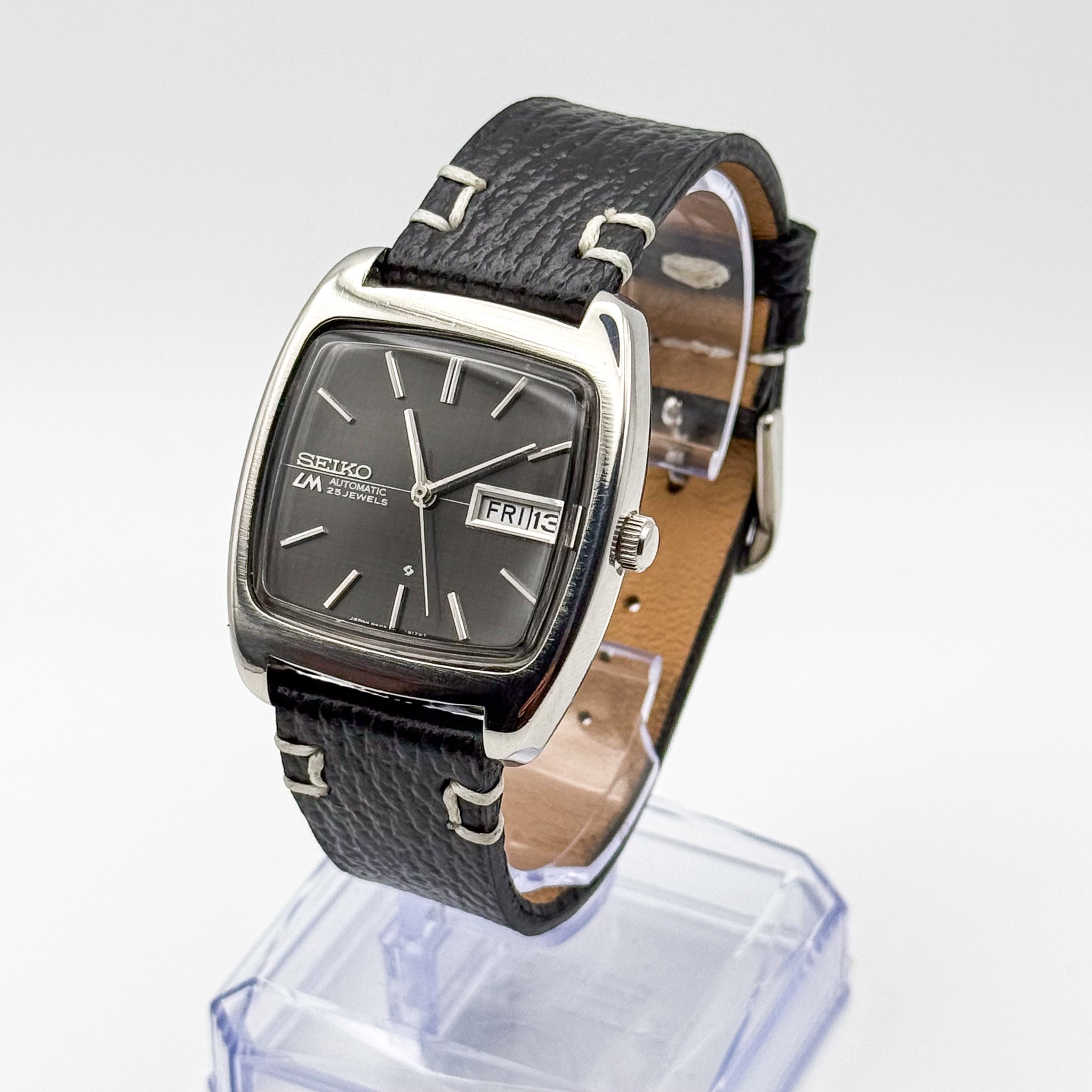 Seiko - Lord Matic "Charcoal Linen" 織影 – Orikage – Woven Shadow - No reserve price - 5606-5040 - Men - 1971