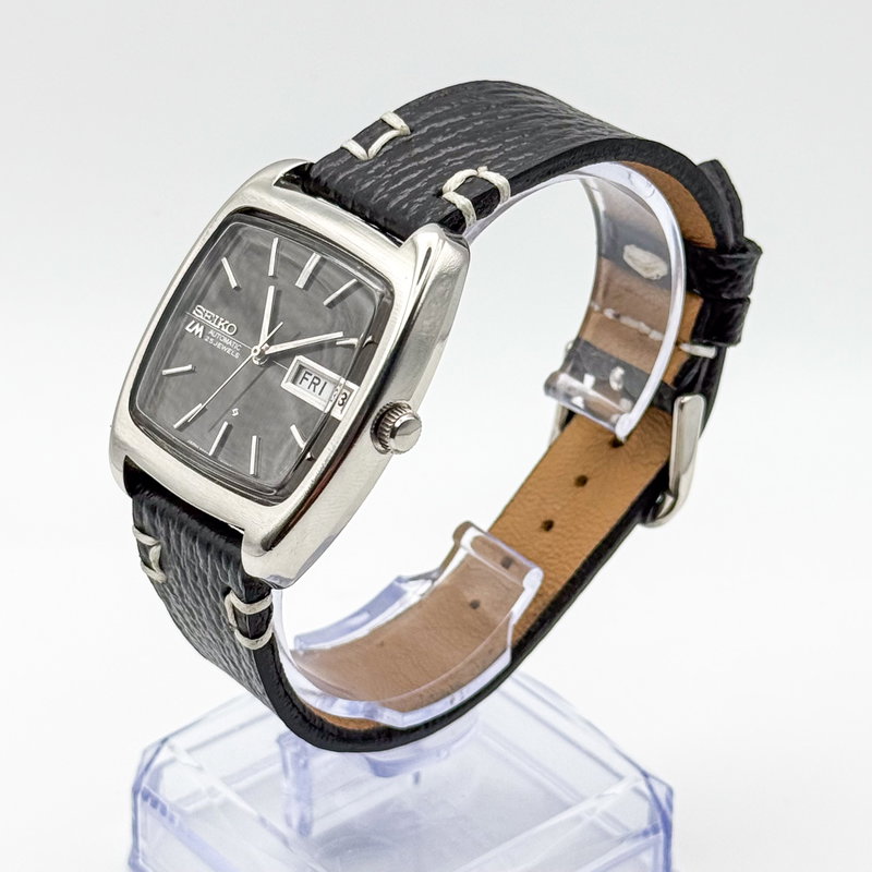 Seiko Seiko - Lord Matic "Charcoal Linen" 織影 – Orikage – Woven Shadow - No reserve price - 5606-5040 - Men - 1971 vintage watch - image 2