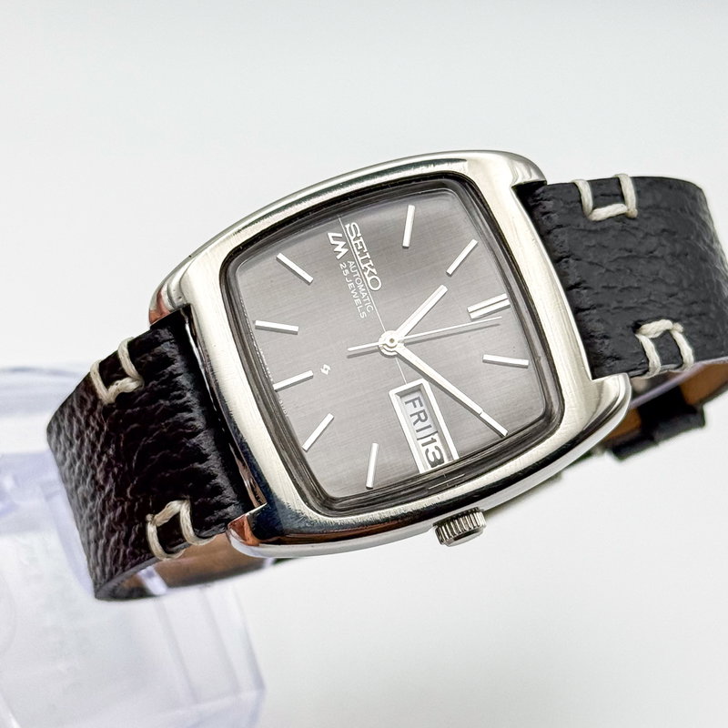 Seiko Seiko - Lord Matic "Charcoal Linen" 織影 – Orikage – Woven Shadow - No reserve price - 5606-5040 - Men - 1971 vintage watch - image 9