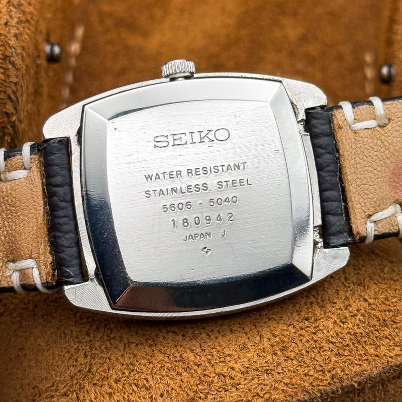 Seiko Seiko - Lord Matic "Charcoal Linen" 織影 – Orikage – Woven Shadow - No reserve price - 5606-5040 - Men - 1971 vintage watch - image 21