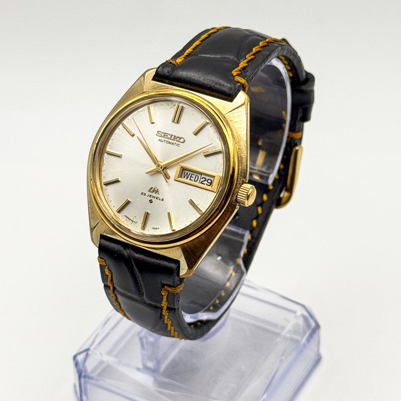 Seiko Seiko - Lord Matic 妙晶 – Myōshō – Mysterious Crystal - No reserve price - 5606-7000 - Men - 1970-1979  vintage watch - image 2