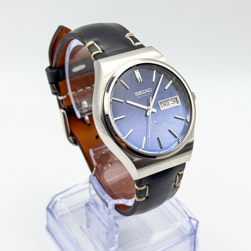 Seiko Seiko - Lord Matic "Vivid Blue Sunburst" 星詠 – Hoshiyomi – Star Chant - No reserve price - 5606-8090 - Men - 1975 vintage watch - image 4