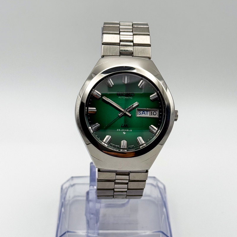 Seiko Seiko - Lord Matic "Gradient Green Sunburst" 深界 – Shinkai – Deep Realm - No reserve price - 5606-7360 - Men - 1975 vintage watch - image 4