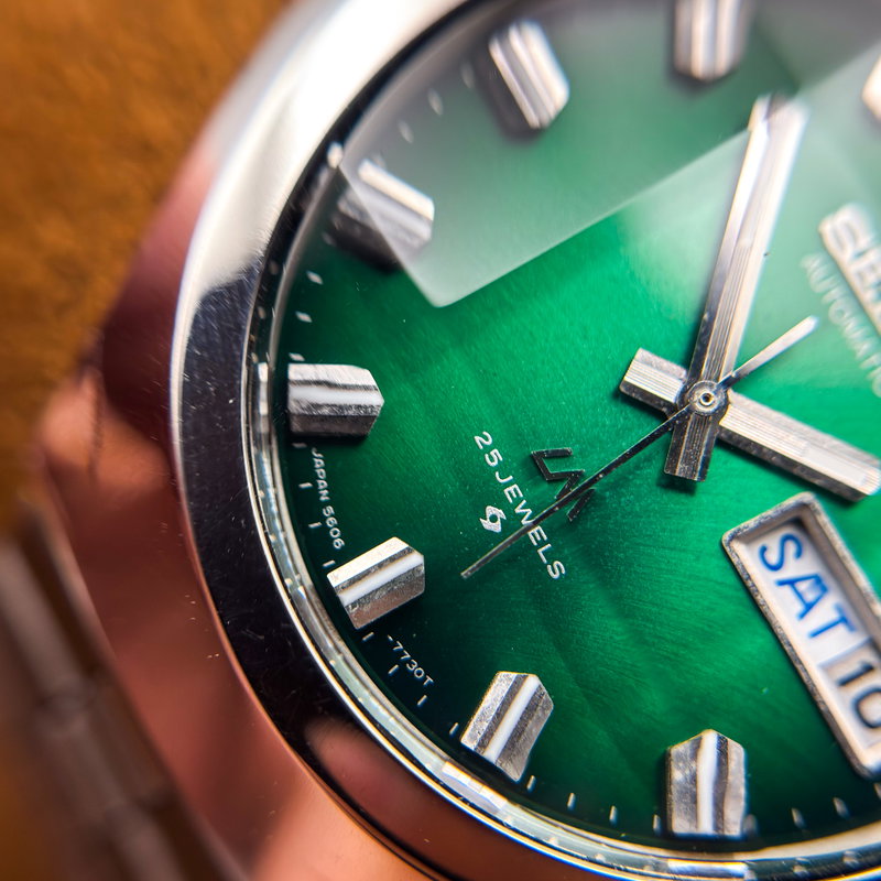 Seiko Seiko - Lord Matic "Gradient Green Sunburst" 深界 – Shinkai – Deep Realm - No reserve price - 5606-7360 - Men - 1975 vintage watch - image 16