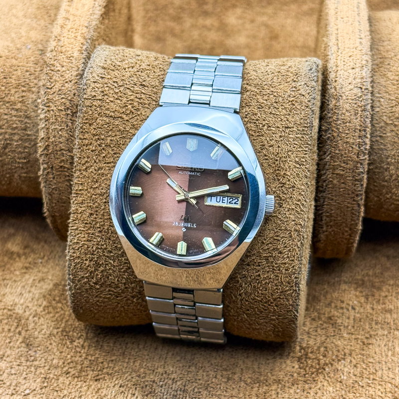 Seiko Seiko - Lord Matic "Gradient Brown Sunburst" - No reserve price - 5606-7360 - Men - 1974 vintage watch - image 8