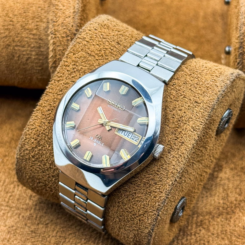 Seiko Seiko - Lord Matic "Gradient Brown Sunburst" - No reserve price - 5606-7360 - Men - 1974 vintage watch - image 15