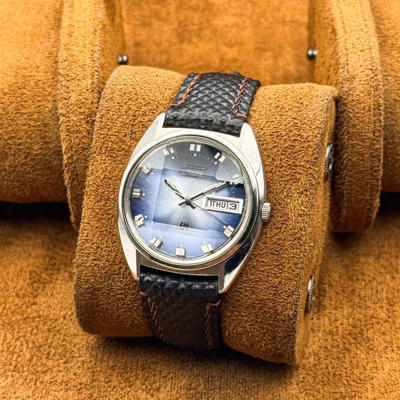 Seiko Seiko - Lord Matic "Gradient Blue Sunburst" [Near-Mint] - No reserve price - 5606-7230 - Men - 1973 vintage watch - image 13