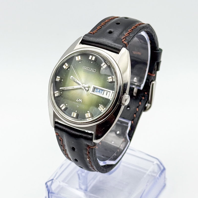 Seiko Seiko - Lord Matic "Gradient Green Sunburst" 絢映 – Ken’ei – Vivid Reflection - No reserve price - 5606-7230 - Men - 1972 vintage watch - image 1