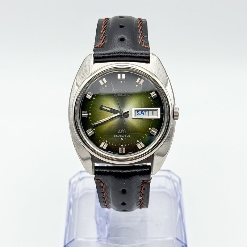 Seiko Seiko - Lord Matic "Gradient Green Sunburst" 絢映 – Ken’ei – Vivid Reflection - No reserve price - 5606-7230 - Men - 1972 vintage watch - image 3