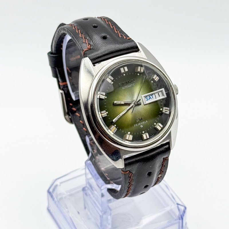 Seiko Seiko - Lord Matic "Gradient Green Sunburst" 絢映 – Ken’ei – Vivid Reflection - No reserve price - 5606-7230 - Men - 1972 vintage watch - image 4