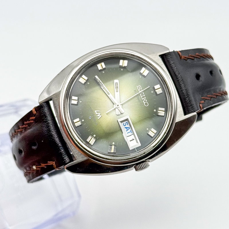 Seiko Seiko - Lord Matic "Gradient Green Sunburst" 絢映 – Ken’ei – Vivid Reflection - No reserve price - 5606-7230 - Men - 1972 vintage watch - image 9