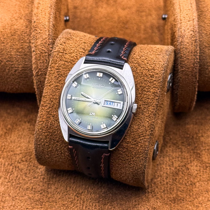 Seiko Seiko - Lord Matic "Gradient Green Sunburst" 絢映 – Ken’ei – Vivid Reflection - No reserve price - 5606-7230 - Men - 1972 vintage watch - image 11