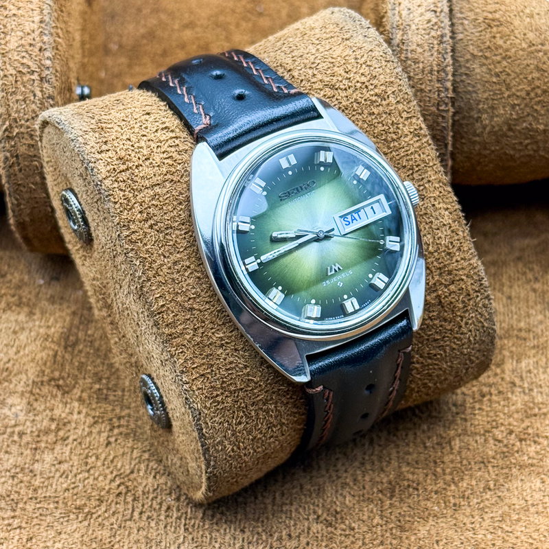 Seiko Seiko - Lord Matic "Gradient Green Sunburst" 絢映 – Ken’ei – Vivid Reflection - No reserve price - 5606-7230 - Men - 1972 vintage watch - image 13