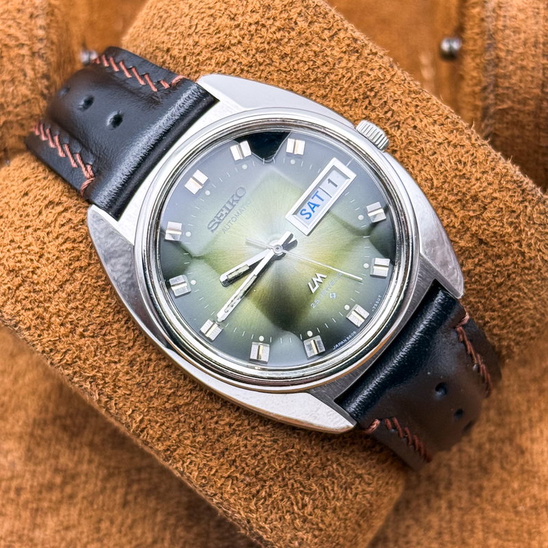 Seiko Seiko - Lord Matic "Gradient Green Sunburst" 絢映 – Ken’ei – Vivid Reflection - No reserve price - 5606-7230 - Men - 1972 vintage watch - image 14
